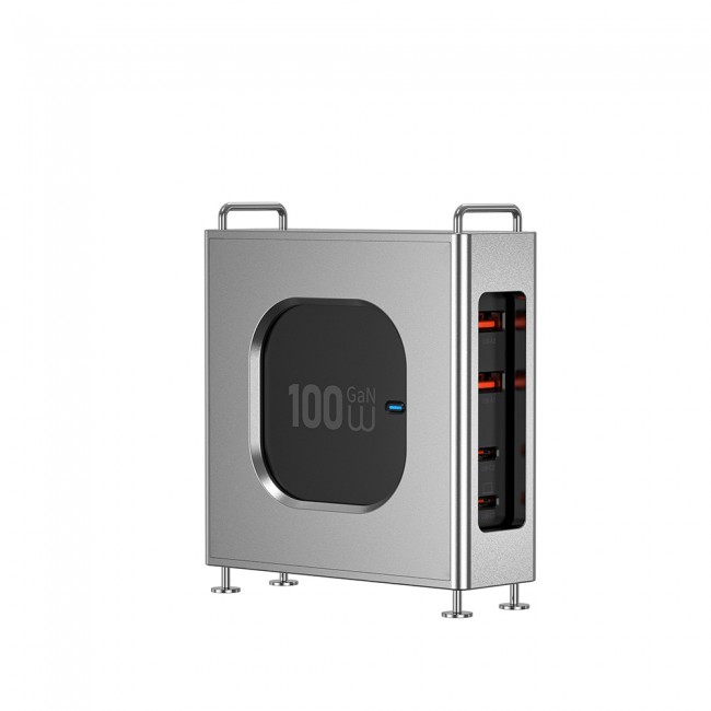 Wiwu Wi-G013 Warrior Serisi GaN Tech Hızlı Şarj Özellikli Şarj Başlığı 100W Wiwu Wi-G013 Warrior Serisi GaN Tech Hızlı Şarj Özellikli Şarj Başlığı 100W