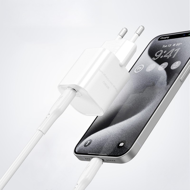 Bal-z Wiwu Wi-G014 Cube Serisi GaN Tech PD Hızlı Şarj Özellikli Mini Şarj Başlığı 20W