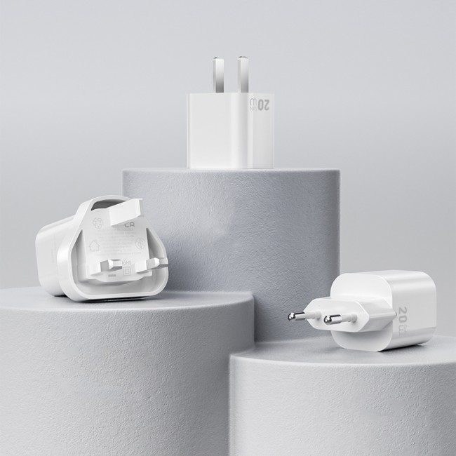 Wiwu Wi-G014 Cube Serisi GaN Tech PD Hızlı Şarj Özellikli Mini Şarj Başlığı 20W Wiwu Wi-G014 Cube Serisi GaN Tech PD Hızlı Şarj Özellikli Mini Şarj Başlığı 20W