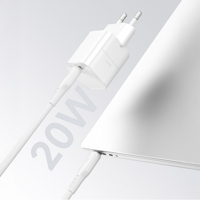 Wiwu Wi-G014 Cube Serisi GaN Tech PD Hızlı Şarj Özellikli Mini Şarj Başlığı 20W Wiwu Wi-G014 Cube Serisi GaN Tech PD Hızlı Şarj Özellikli Mini Şarj Başlığı 20W