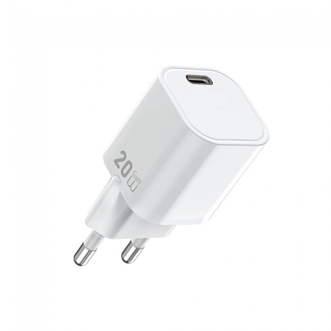 Wiwu Wi-G014 Cube Serisi GaN Tech PD Hızlı Şarj Özellikli Mini Şarj Başlığı 20W Wiwu Wi-G014 Cube Serisi GaN Tech PD Hızlı Şarj Özellikli Mini Şarj Başlığı 20W