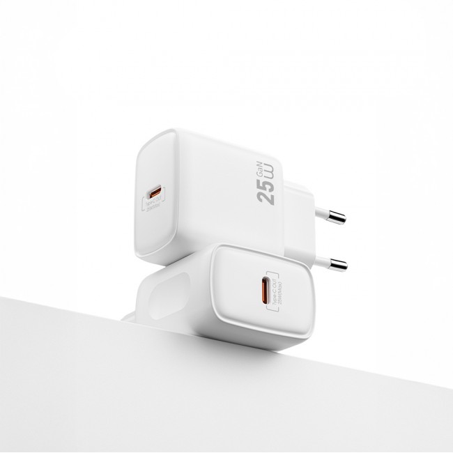 Wiwu Wi-G016 Essen Serisi GaN Tech PD Hızlı Şarj Özellikli Şarj Başlığı 25W Wiwu Wi-G016 Essen Serisi GaN Tech PD Hızlı Şarj Özellikli Şarj Başlığı 25W