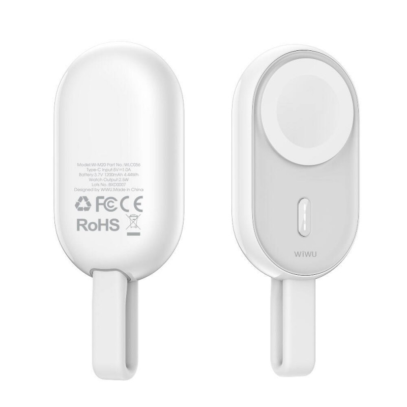 Bal-z Wiwu Wi-M20 Ark Serisi Akıllı Saat Mini Wireless Powerbank 1200mAh 2.5W