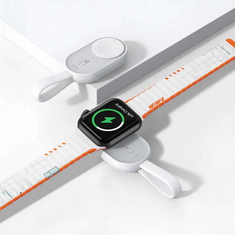 Bal-z Wiwu Wi-M20 Ark Serisi Akıllı Saat Mini Wireless Powerbank 1200mAh 2.5W