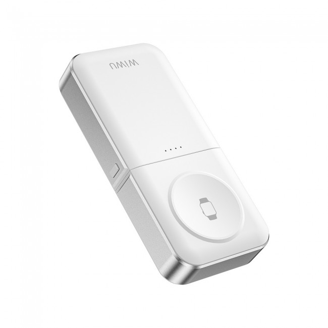 Wiwu Wi-M21 Elf Serisi 3in1 Mini Wireless Powerbank 1100mAh 3W Wiwu Wi-M21 Elf Serisi 3in1 Mini Wireless Powerbank 1100mAh 3W