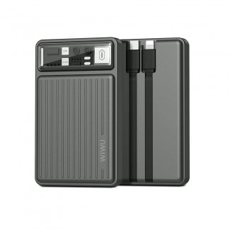Wiwu Wi-P004 Trunk Serisi Type-C Lightning Çıkışlı Taşınabilir Powerbank PD 22.5W 10000mAh Wiwu Wi-P004 Trunk Serisi Type-C Lightning Çıkışlı Taşınabilir Powerbank PD 22.5W 10000mAh