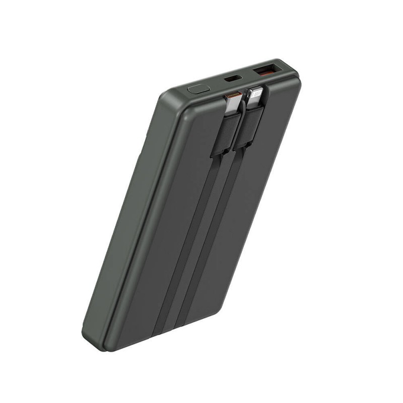 Bal-z Wiwu Wi-P004 Trunk Serisi Type-C Lightning Çıkışlı Taşınabilir Powerbank PD 22.5W 10000mAh