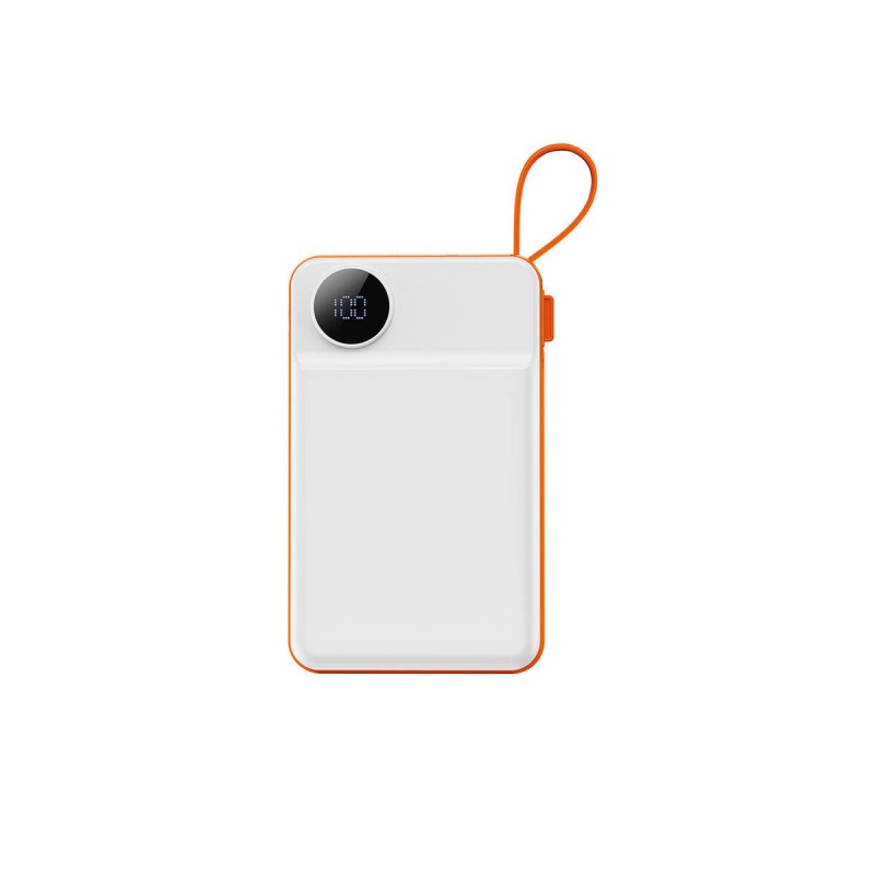 Bal-z Wiwu Wi-P007 LED Ekranlı Akıllı Saat Kablosuz Şarj Özellikli Taşınabilir Powerbank 10000mAh 22.5W