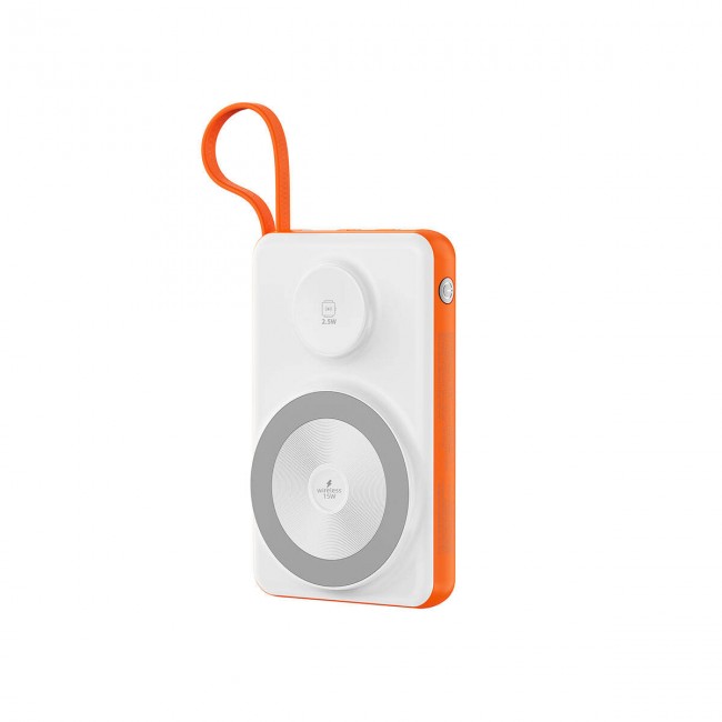 Wiwu Wi-P007 LED Ekranlı Akıllı Saat Kablosuz Şarj Özellikli Taşınabilir Powerbank 10000mAh 22.5W Wiwu Wi-P007 LED Ekranlı Akıllı Saat Kablosuz Şarj Özellikli Taşınabilir Powerbank 10000mAh 22.5W