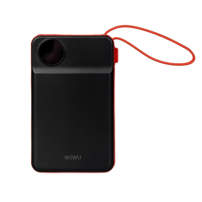 Wiwu Wi-P007 LED Ekranlı Akıllı Saat Kablosuz Şarj Özellikli Taşınabilir Powerbank 10000mAh 22.5W Wiwu Wi-P007 LED Ekranlı Akıllı Saat Kablosuz Şarj Özellikli Taşınabilir Powerbank 10000mAh 22.5W