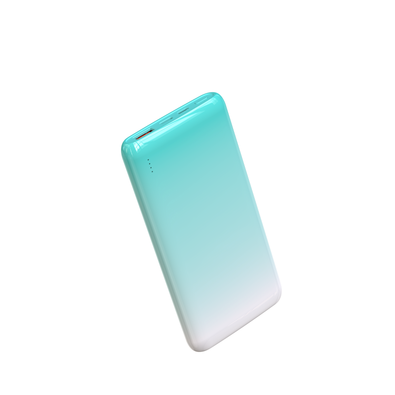 Bal-z Wiwu Wi-P008 Rainbow LED Işıklı Göstergeli Renkli Taşınabilir Powerbank PD 22.5W 10000mAh