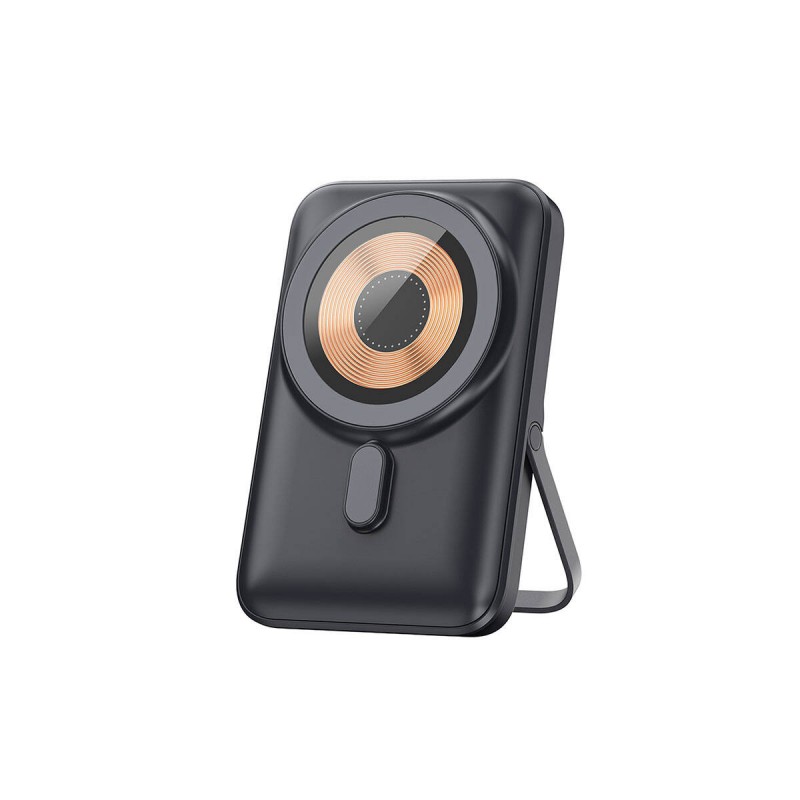 Bal-z Wiwu Wi-P009 LED Ekranlı Standlı Kablosuz Şarj Özellikli Taşınabilir Powerbank 10000mAh 20W