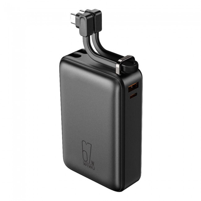 Wiwu Wi-P012 Tank Serisi Dijital Ekranlı Taşınabilir Powerbank 20000mAh 67W Wiwu Wi-P012 Tank Serisi Dijital Ekranlı Taşınabilir Powerbank 20000mAh 67W