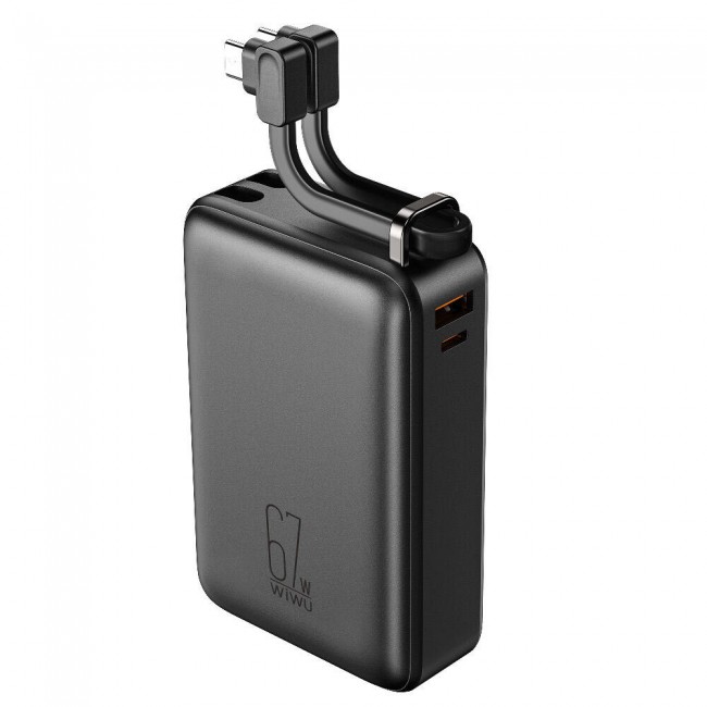 Wiwu Wi-P012 Tank Serisi Dijital Ekranlı Taşınabilir Powerbank 20000mAh 67W Wiwu Wi-P012 Tank Serisi Dijital Ekranlı Taşınabilir Powerbank 20000mAh 67W