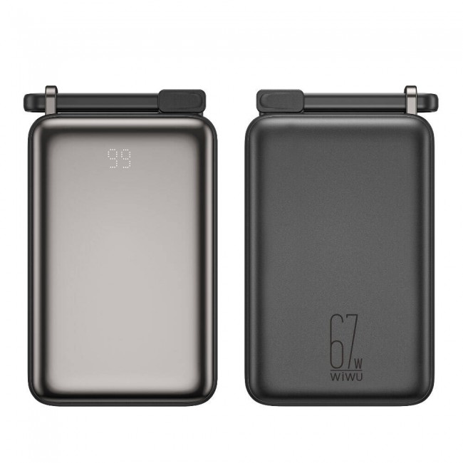 Wiwu Wi-P012 Tank Serisi Dijital Ekranlı Taşınabilir Powerbank 20000mAh 67W Wiwu Wi-P012 Tank Serisi Dijital Ekranlı Taşınabilir Powerbank 20000mAh 67W