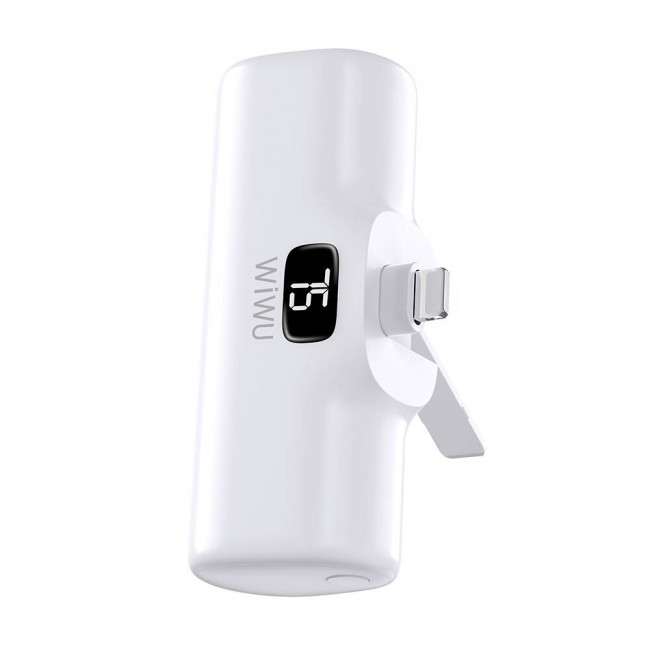 Wiwu Wi-P017 Capsule Serisi 2in1 Mini Taşınabilir Standlı Lightning Powerbank 5000mAh Wiwu Wi-P017 Capsule Serisi 2in1 Mini Taşınabilir Standlı Lightning Powerbank 5000mAh