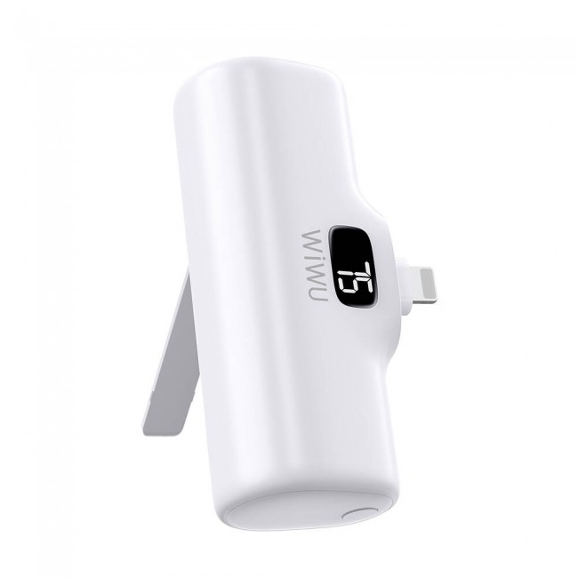 Wiwu Wi-P017 Capsule Serisi 2in1 Mini Taşınabilir Standlı Lightning Powerbank 5000mAh Wiwu Wi-P017 Capsule Serisi 2in1 Mini Taşınabilir Standlı Lightning Powerbank 5000mAh