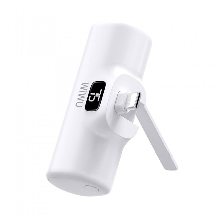 Wiwu Wi-P017 Capsule Serisi 2in1 Mini Taşınabilir Standlı Type-C Powerbank 5000mAh