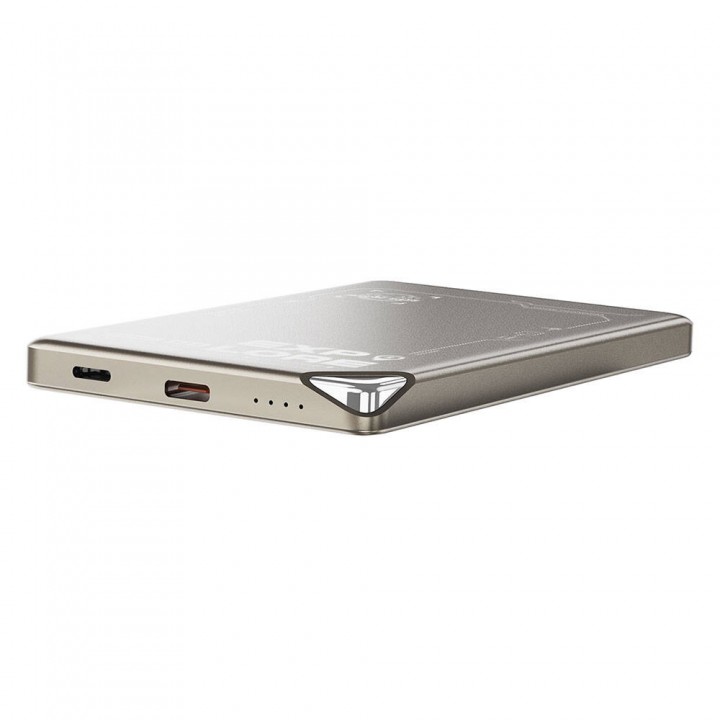 Wiwu Wi-P019 Ultra-Thin Explore Serisi Led Göstergeli Wireless Magsafe Powerbank 15W 5000mAh