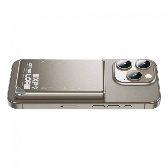 Wiwu Wi-P019 Ultra-Thin Explore Serisi Led Göstergeli Wireless Magsafe Powerbank 15W 5000mAh Wiwu Wi-P019 Ultra-Thin Explore Serisi Led Göstergeli Wireless Magsafe Powerbank 15W 5000mAh