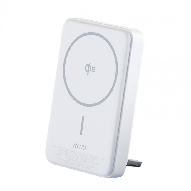 Wiwu Wi-P031 Qi2 Şarj Teknolojili LED Işık Göstergeli Standlı 30W Taşınabilir Magsafe Wireless Powerbank 10.000mAh Wiwu Wi-P031 Qi2 Şarj Teknolojili LED Işık Göstergeli Standlı 30W Taşınabilir Magsafe Wireless Powerbank 10.000mAh
