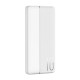 Wiwu Wi-P032 Dual USB-A ve Type-C PD LED Işık Göstergeli Taşınabilir Powerbank 10000mAh Wiwu Wi-P032 Dual USB-A ve Type-C PD LED Işık Göstergeli Taşınabilir Powerbank 10000mAh