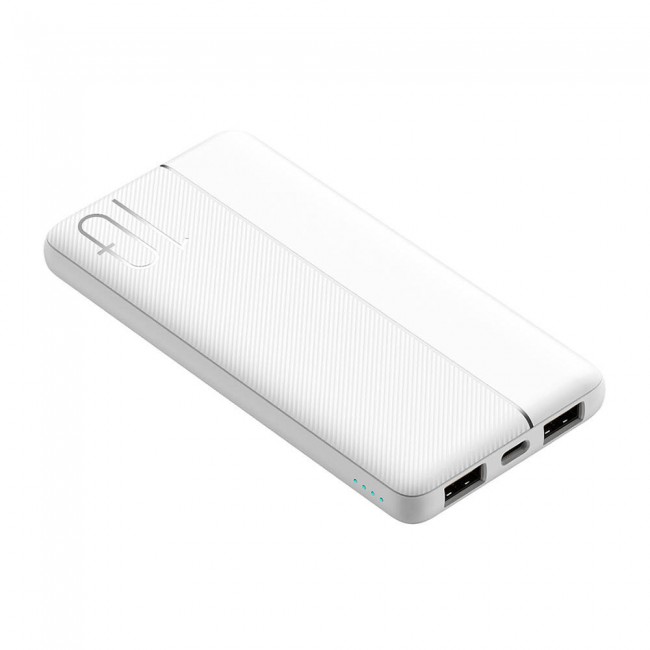 Wiwu Wi-P032 Dual USB-A ve Type-C PD LED Işık Göstergeli Taşınabilir Powerbank 10000mAh Wiwu Wi-P032 Dual USB-A ve Type-C PD LED Işık Göstergeli Taşınabilir Powerbank 10000mAh