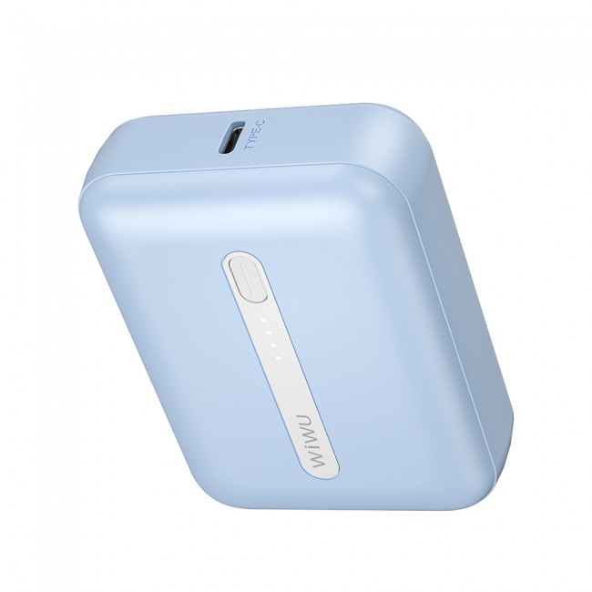 Wiwu Wi-P033 LED Işık Göstergeli Taşınabilir Mini Powerbank 10000mAh Wiwu Wi-P033 LED Işık Göstergeli Taşınabilir Mini Powerbank 10000mAh