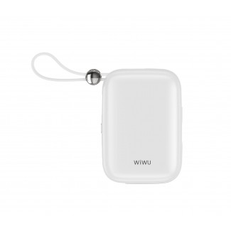 Wiwu Wi-P042 Monaco Serisi Lightning ve Type-C Kablolu Dijital LED Göstergeli Askılı Powerbank 10000mAh Wiwu Wi-P042 Monaco Serisi Lightning ve Type-C Kablolu Dijital LED Göstergeli Askılı Powerbank 10000mAh