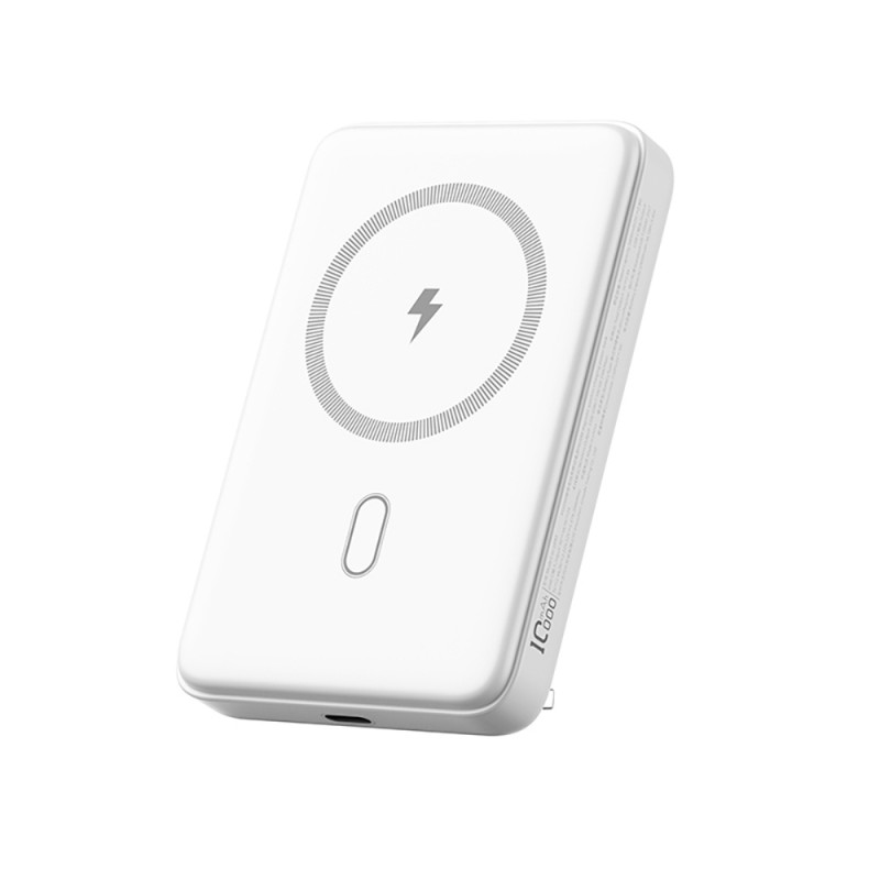 Bal-z Wiwu Wi-P043 LED Işık Göstergeli Standlı Taşınabilir M-safe Wireless Powerbank 10.000mAh 15W