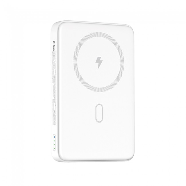 Wiwu Wi-P043 LED Işık Göstergeli Standlı Taşınabilir Magsafe Wireless Powerbank 10.000mAh 15W Wiwu Wi-P043 LED Işık Göstergeli Standlı Taşınabilir Magsafe Wireless Powerbank 10.000mAh 15W