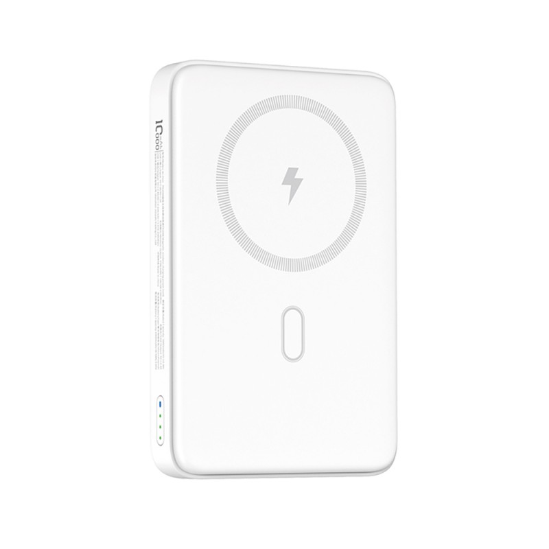 Bal-z Wiwu Wi-P043 LED Işık Göstergeli Standlı Taşınabilir M-safe Wireless Powerbank 10.000mAh 15W