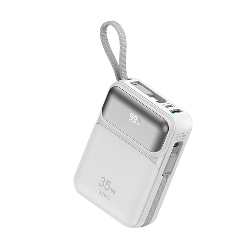 Bal-z Wiwu Wi-P052 Galaxy Serisi Type-C Lightning Çıkışlı Taşınabilir Powerbank PD 35W 10000mAh