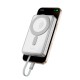 Wiwu Wi-P056 Taşınabilir Wireless Şarj ve PD Hızlı Şarj Özellikli Powerbank 15W 10000mAh Wiwu Wi-P056 Taşınabilir Wireless Şarj ve PD Hızlı Şarj Özellikli Powerbank 15W 10000mAh