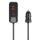 Wiwu Wi-QC015 Extend Serisi Dual Type-C + Dual USB-A Hızlı Şarj Özellikli Harici Portlu Araç Şarj Aleti 120W Wiwu Wi-QC015 Extend Serisi Dual Type-C + Dual USB-A Hızlı Şarj Özellikli Harici Portlu Araç Şarj Aleti 120W