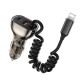 Wiwu Wi-QC019 Geek Serisi Type-C + Lightning Kablolu + USB-A Hızlı Şarj Özellikli Transparan Tasarımlı Araç Şarj Aleti 90W Wiwu Wi-QC019 Geek Serisi Type-C + Lightning Kablolu + USB-A Hızlı Şarj Özellikli Transparan Tasarımlı Araç Şarj Aleti 90W