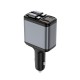 Wiwu Wi-QC027 Exeed Serisi Type-C&Lightning Kablolu + USB-A Hızlı Şarj Özellikli Led Göstergeli Araç Şarj Aleti 117W Wiwu Wi-QC027 Exeed Serisi Type-C&Lightning Kablolu + USB-A Hızlı Şarj Özellikli Led Göstergeli Araç Şarj Aleti 117W