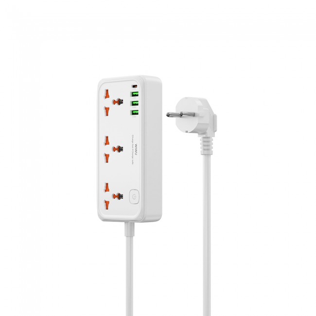 Wiwu Wi-S005 GaN Tech Power Strip Çoklu Priz 30W