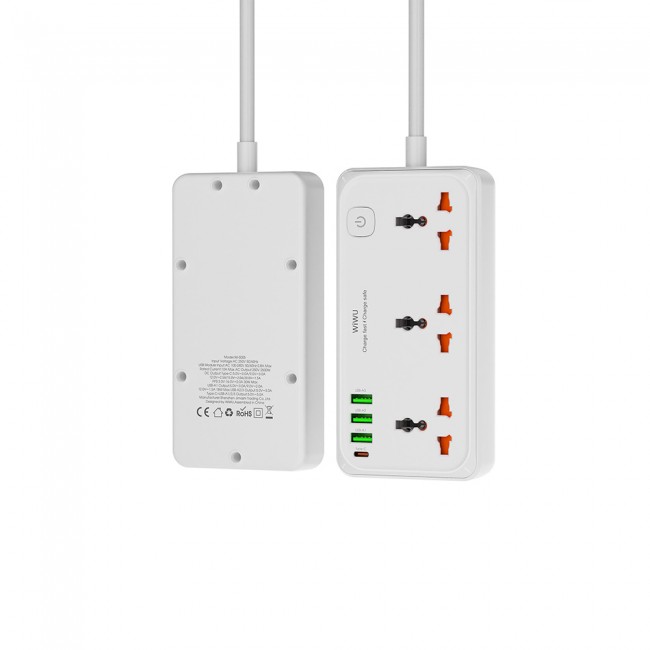 Wiwu Wi-S005 GaN Tech Power Strip Çoklu Priz 30W