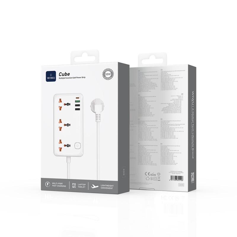 Bal-z Wiwu Wi-S005 GaN Tech Power Strip Çoklu Priz 30W
