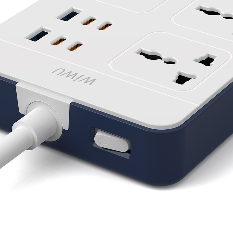 Bal-z Wiwu Wi-S006 20W GaN Tech Power Strip 11 in 1 Çoklu Priz