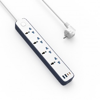 Wiwu Wi-S007 20W GaN Tech Power Strip 8 in 1 Çoklu Priz 2M Wiwu Wi-S007 20W GaN Tech Power Strip 8 in 1 Çoklu Priz 2M