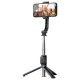 Wiwu Wi-SE001 Çok Fonksiyonlu Sabitleyici Ayrılabilir Canlı Yayın Tripod Selfie Çubuğu Wiwu Wi-SE001 Çok Fonksiyonlu Sabitleyici Ayrılabilir Canlı Yayın Tripod Selfie Çubuğu
