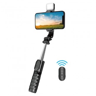 Wiwu Wi-SE002 Çok Fonksiyonlu Işıklı Sabitleyici Canlı Yayın Tripod Selfie Çubuğu Wiwu Wi-SE002 Çok Fonksiyonlu Işıklı Sabitleyici Canlı Yayın Tripod Selfie Çubuğu
