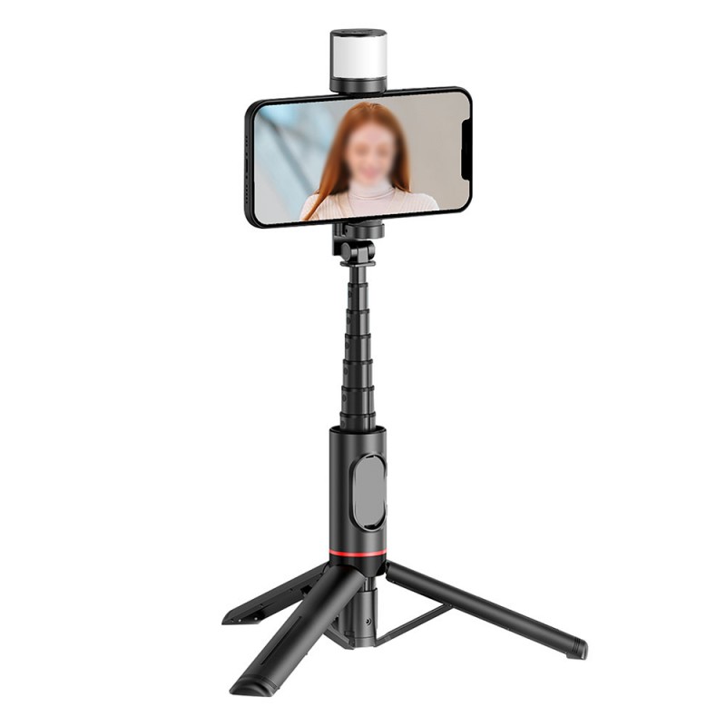 Bal-z Wiwu Wi-SE003 Sharp Film Serisi Çok Fonksiyonlu Işıklı Sabitleyici Canlı Yayın Tripod Selfie Çubuğu