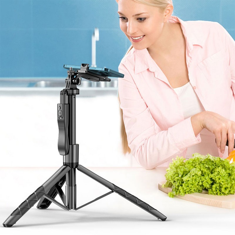 Bal-z Wiwu Wi-SE005 Çok Fonksiyonlu Sabitleyici Ayrılabilir Canlı Yayın Tripod Selfie Çubuğu