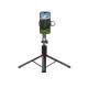 Wiwu Wi-SE015 Canlı Yayın Dolgu Işıklı Teleskopik Tripod ve Selfie Çubuğu Wiwu Wi-SE015 Canlı Yayın Dolgu Işıklı Teleskopik Tripod ve Selfie Çubuğu