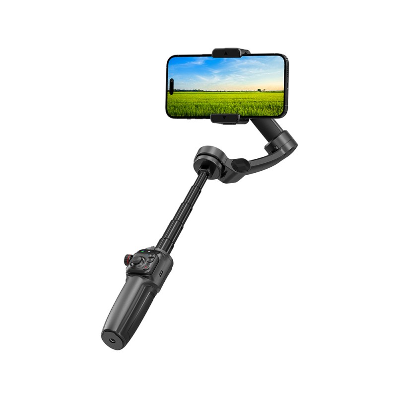 Bal-z Wiwu Wi-SE016 Yapay Zeka Destekli Canlı Yayın Dolgu Işıklı Gimbal Stabilizatör