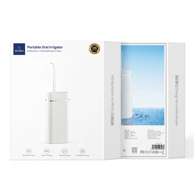 Wiwu Wi-TP001 Taşınabilir Ağız Duşu Makinesi