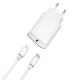 Wiwu Wi-U001 Quick 20W Tek Bağlantılı Şarj Başlığı Type-C to Lightning PD 20W Kablolu Şarj Seti Wiwu Wi-U001 Quick 20W Tek Bağlantılı Şarj Başlığı Type-C to Lightning PD 20W Kablolu Şarj Seti